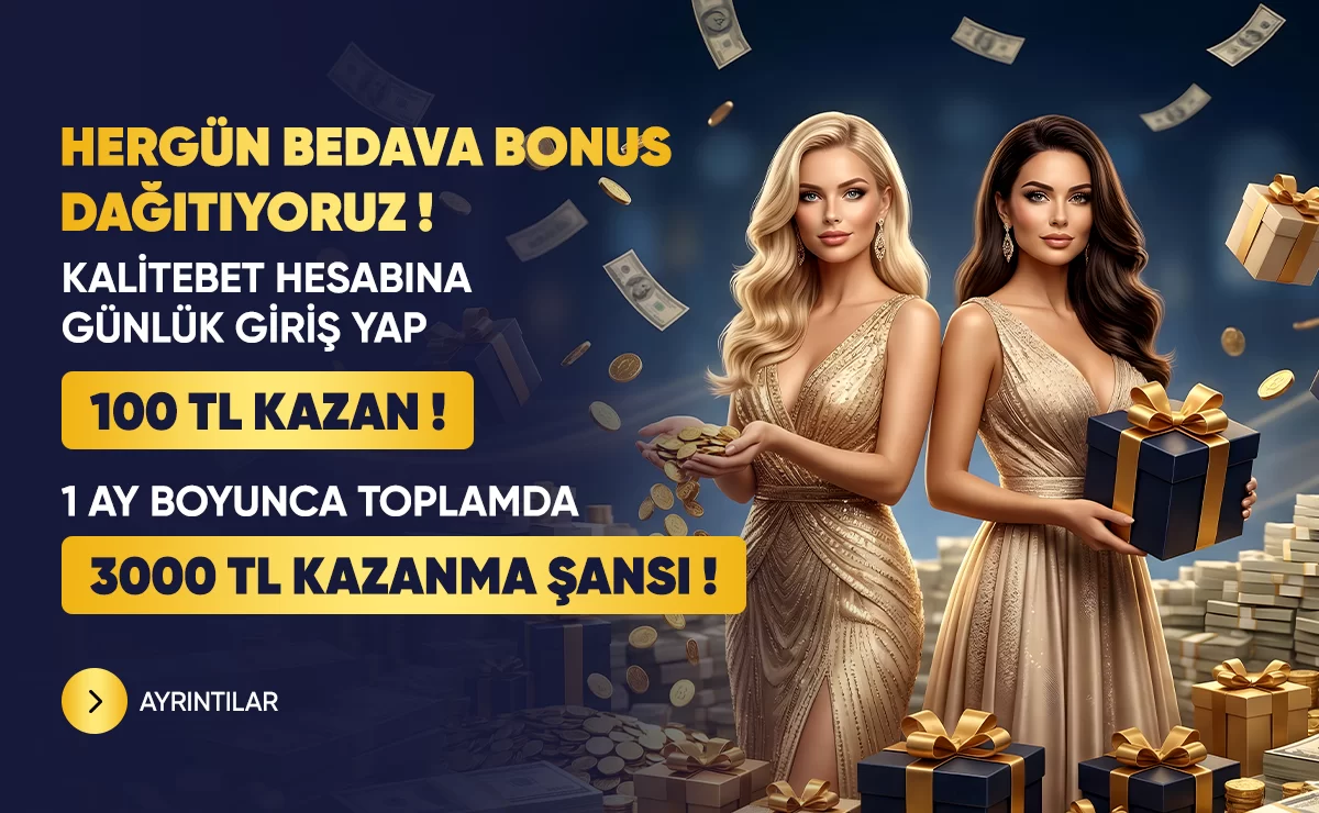 Kalitebet Yeni Oyuncu Teşvikleri
